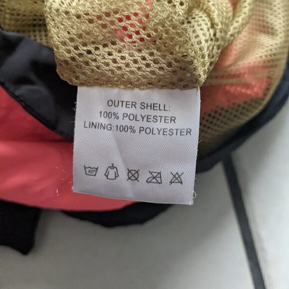 Sweaty Betty Windbreaker Jacket Black Pink M Athleisure Workout gorpcore street - Picture 9 of 9